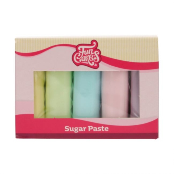 Rolled Fondant - Multipack / Pastel Colours